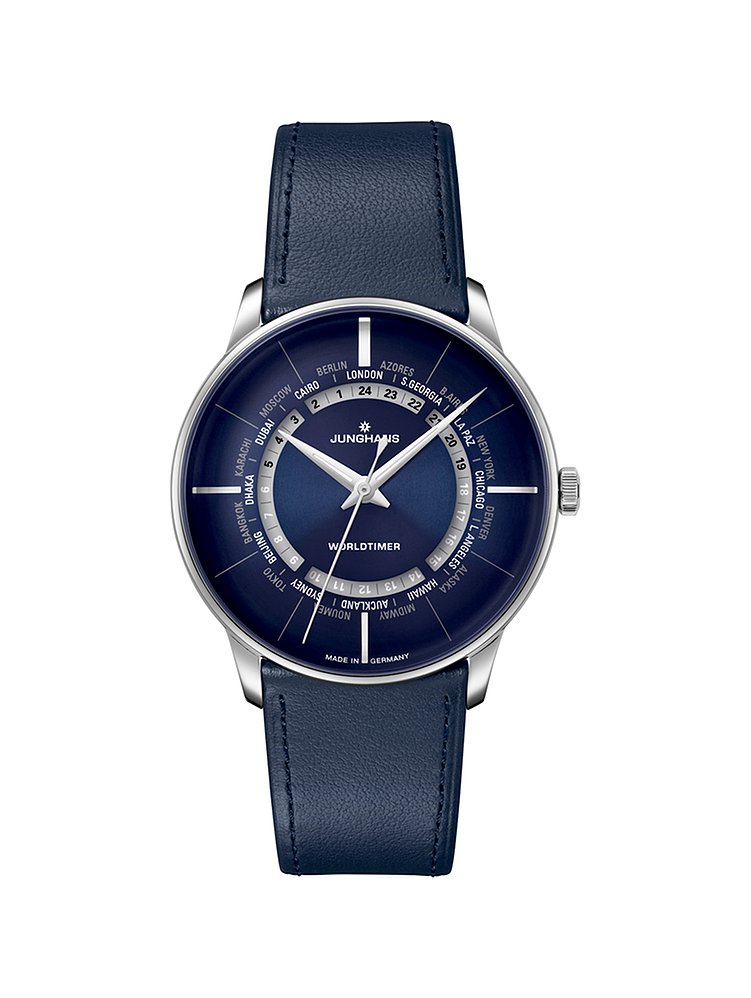 Junghans Herrenuhr Meister Worldtimer 27301001
