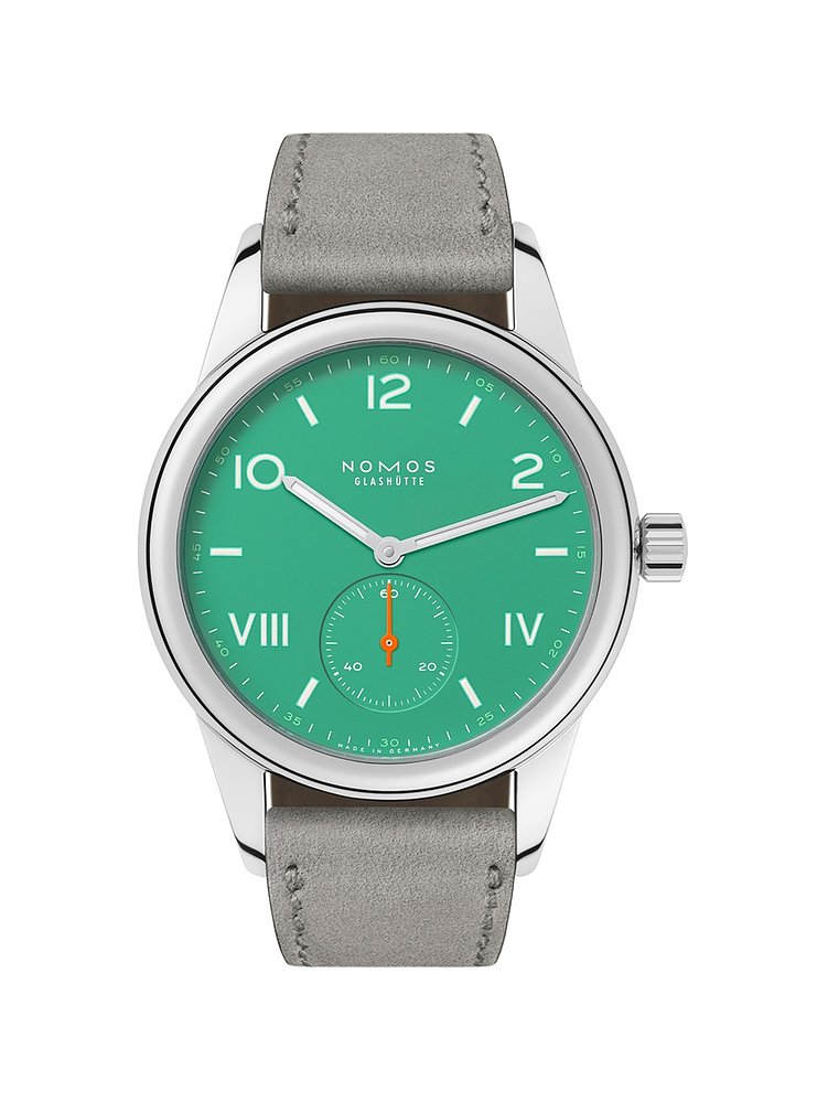 Nomos Glashütte Unisexuhr Club Campus electric green 715