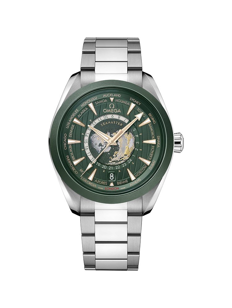 Omega Herrenuhr Aqua Terra Worldtimer O22030432210001