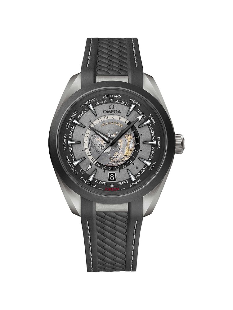 Omega Herrenuhr Aqua Terra Worldtimer O22092432299001