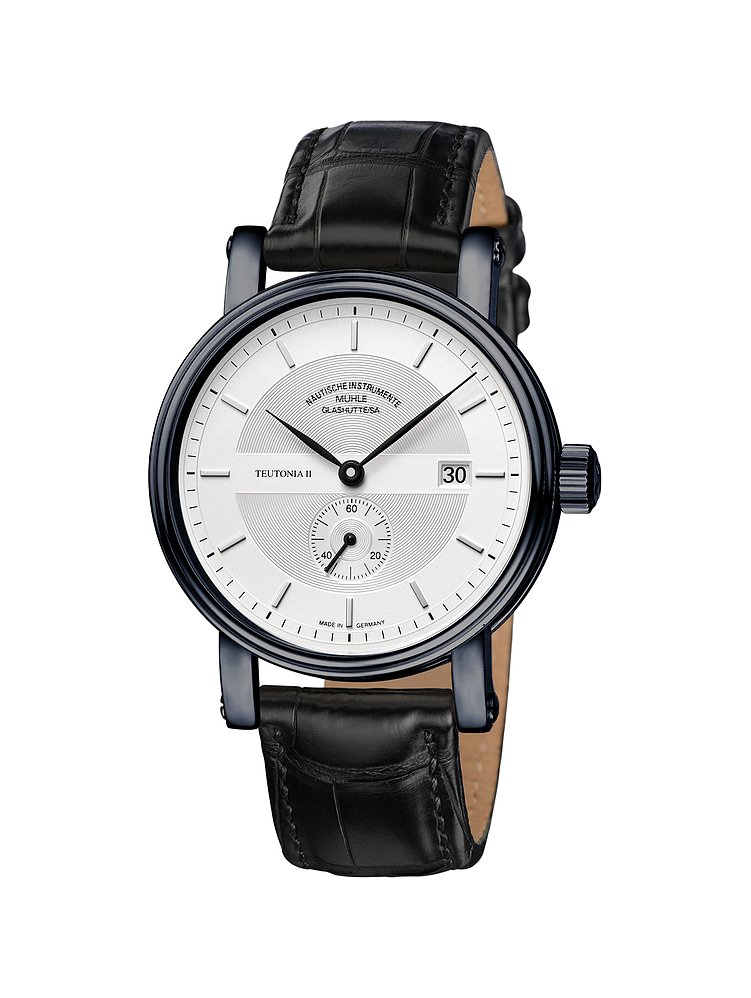 Mühle-Glashütte Herrenuhr Teutonia II M1-33-45-202-LB