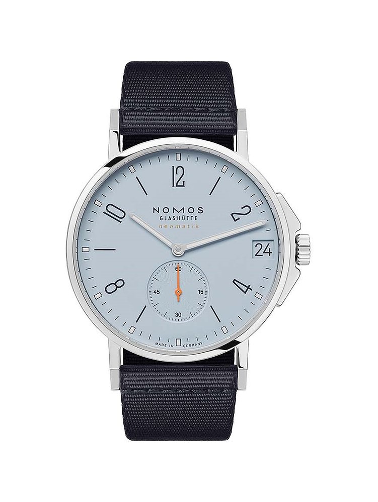 Nomos Glashütte Unisexuhr Ahoi neomatik 38 date sky 526