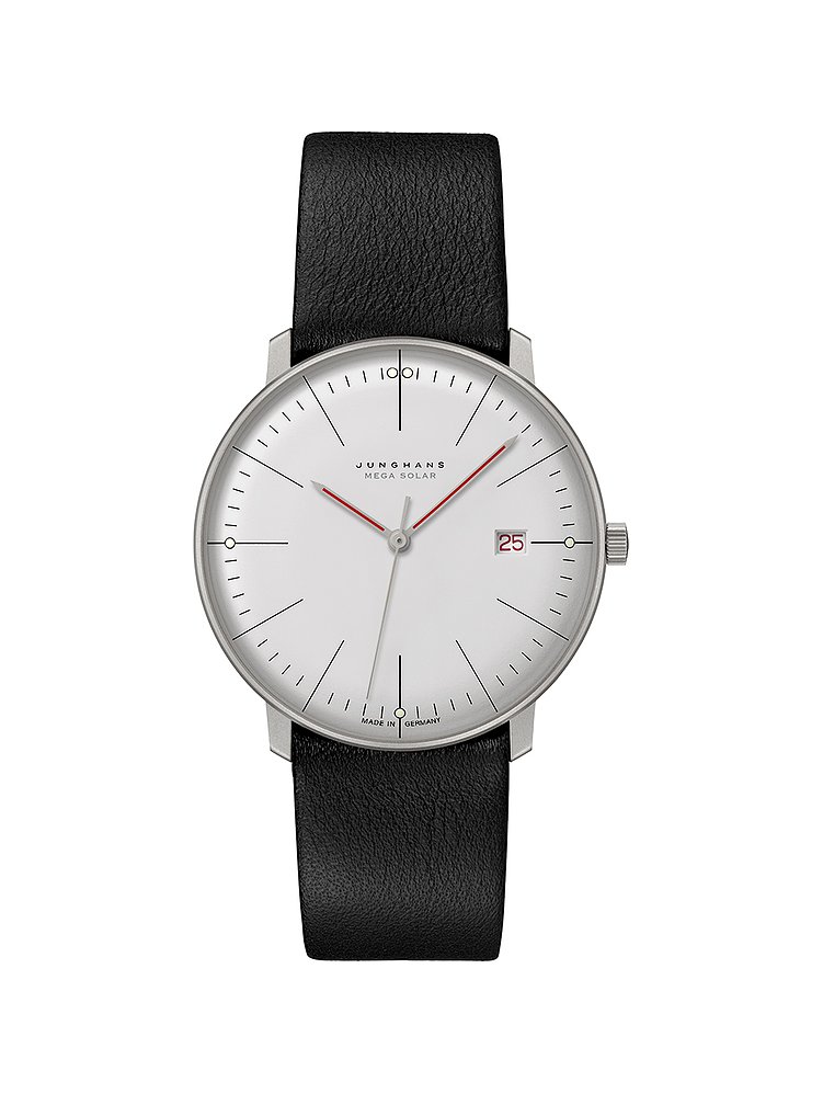 Junghans Herrenuhr max bill MEGA Solar Bauhaus 59232602