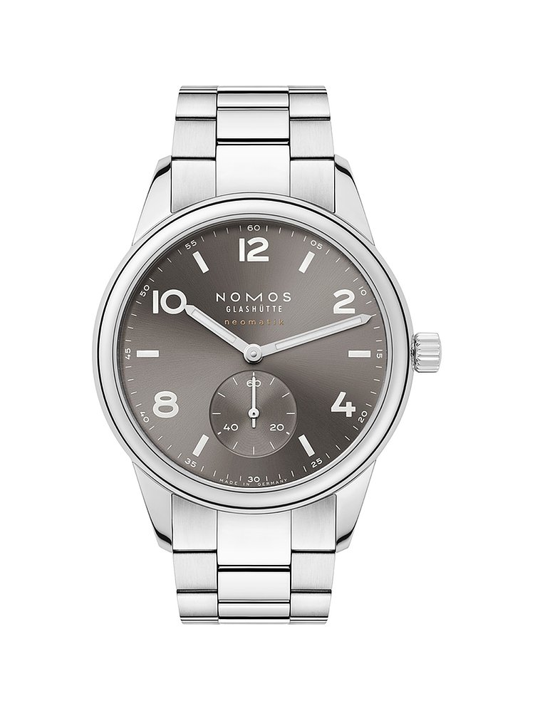Nomos Glashütte Unisexuhr Club Sport neomatik 39 Smoke 764