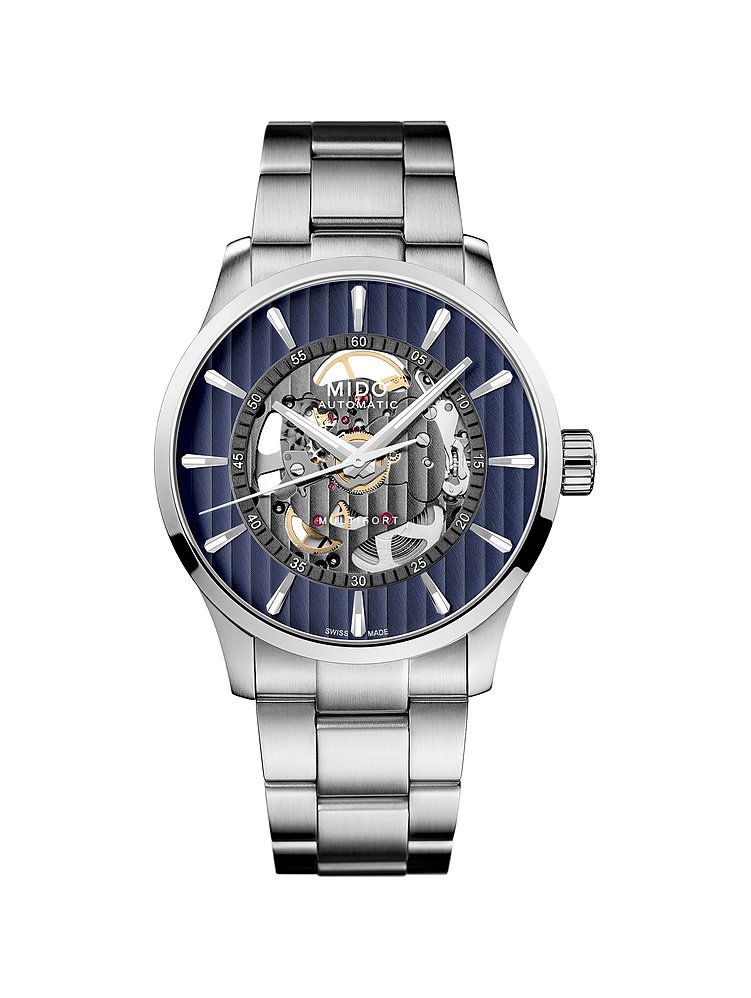 Mido Herrenuhr Multifort Skeleton Vertigo M0384361104100