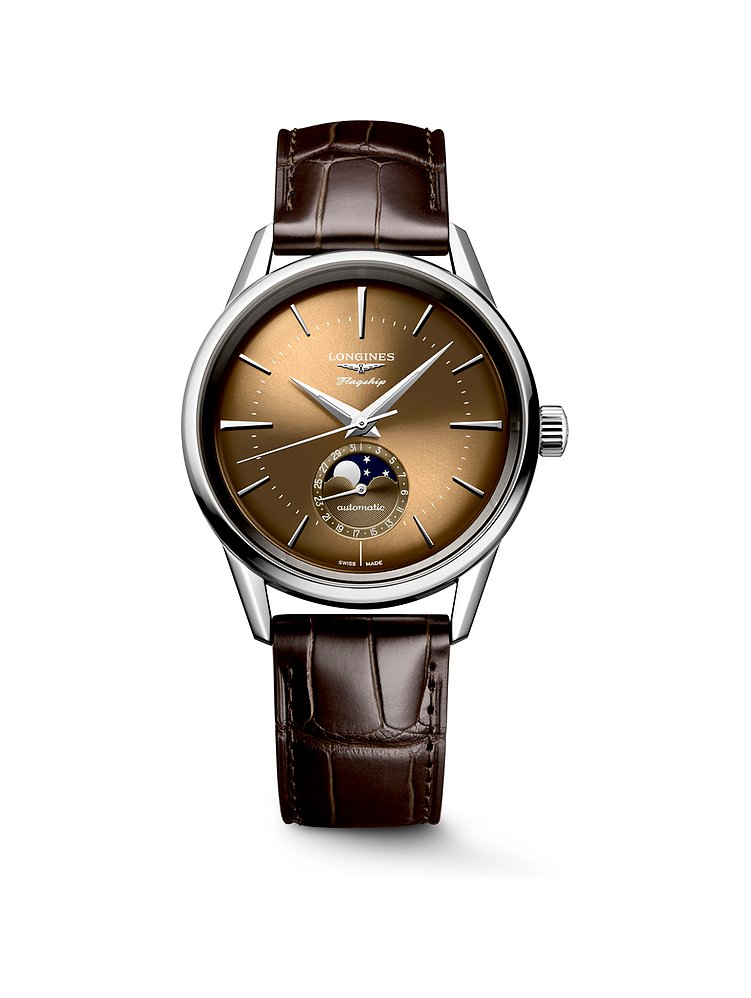 Longines Longines Herrenuhr FLAGSHIP HERITAGE MOONPHASE L48154622