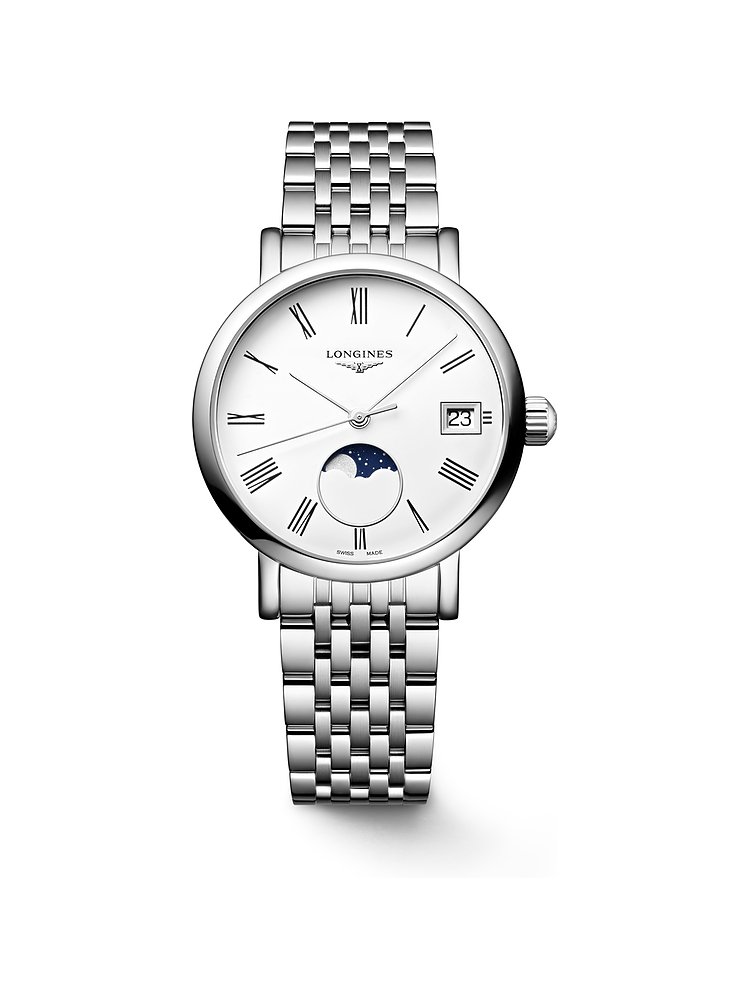 Longines Longines Damenuhr LONGINES ELEGANT COLLECTION MOONPHASE L43304116