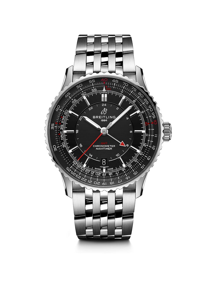 Breitling Herrenuhr Navitimer Automatic GMT 41 A32310251B1A1
