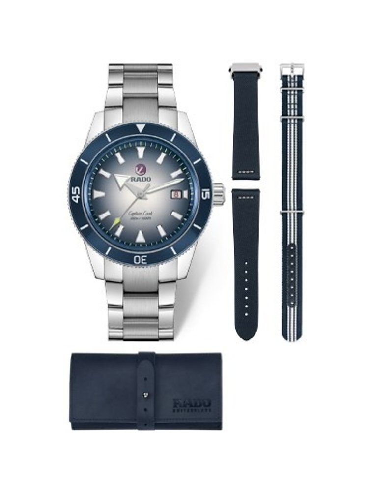 Rado Uhren-Set inkl. Wechselarmband Captain Cook Automatic R32154208