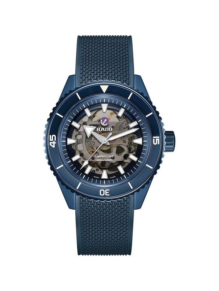 Rado Herrenuhr Captain Cook High-Tech Ceramic Skeleton R32153209