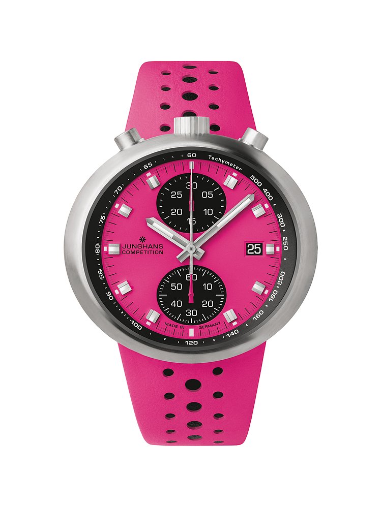 Junghans Chronograph 1972 Competition PINK Limited Edition 27440600