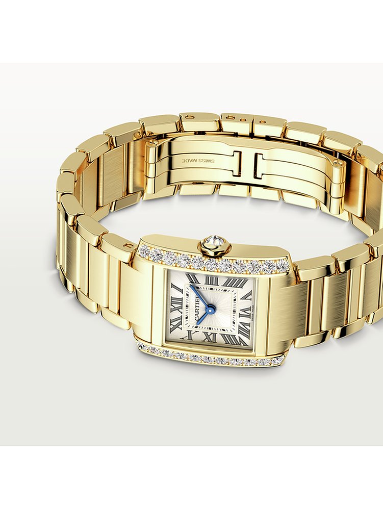 Cartier Damenuhr Tank Française WJTA0039