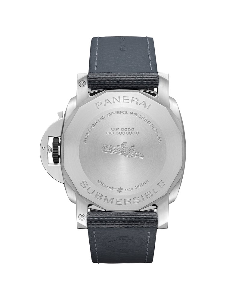 Panerai Unisexuhr Submersible QuarantaQuattro eSteel Grigio Roccia PAM01288