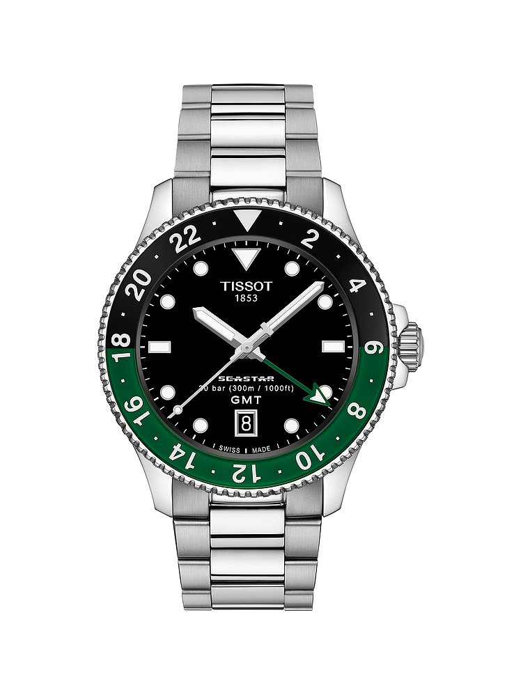 Tissot Herrenuhr Seastar 1000 GMT T1208521105100