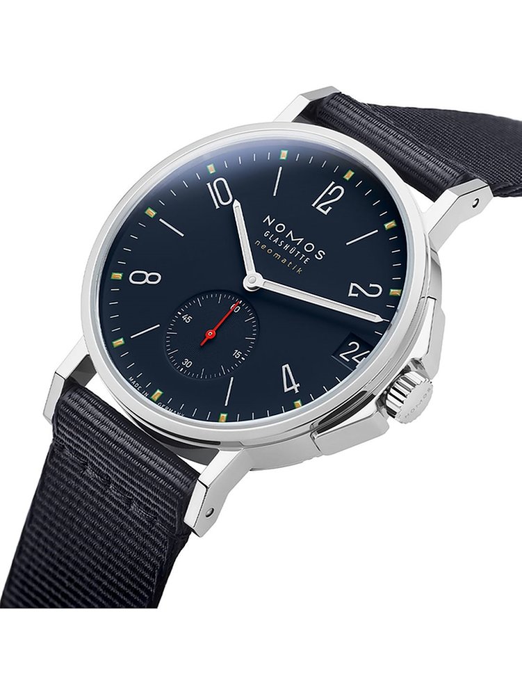 Nomos Glashütte Unisexuhr Ahoi neomatik 38 Atlantik GB 528