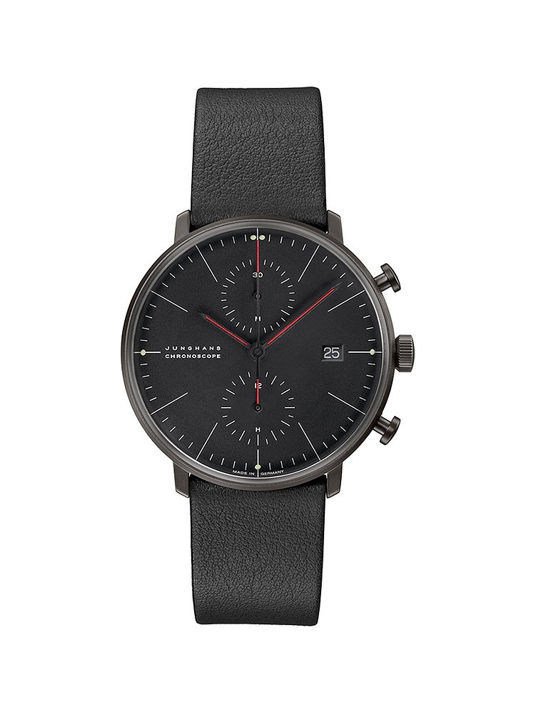 Junghans Herrenuhr max bill Chronoscope Bauhaus 27440902