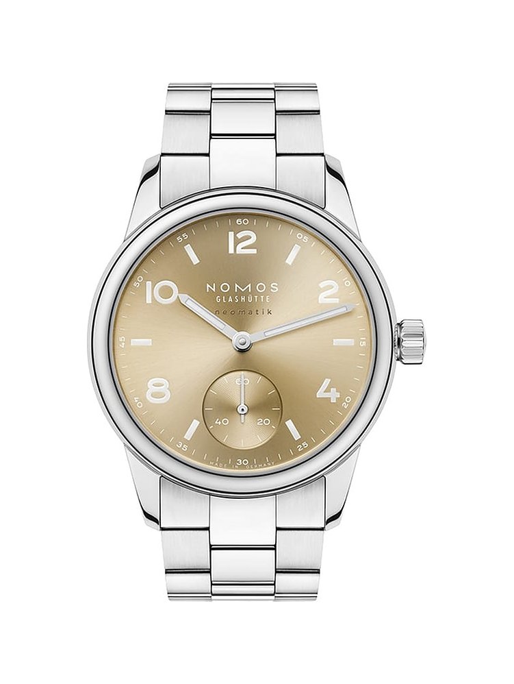 Nomos Glashütte Damenuhr Club Sport neomatik 34 gold 755