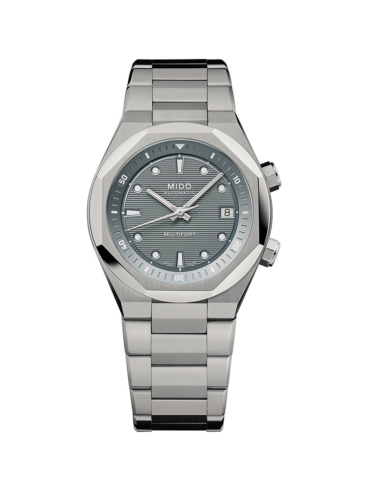 Mido Herrenuhr Multifort Two Crowns M0475071108100