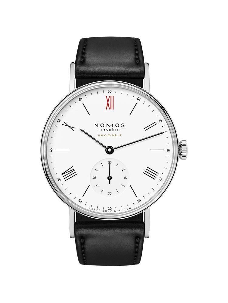 Nomos Glashütte Unisexuhr Ludwig neomatik Ärzte ohne Grenzen 282.S2