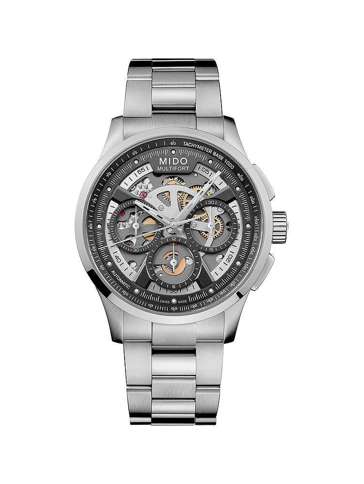 Mido Chronograph Multifort Skeleton Chronograph M0386621106000
