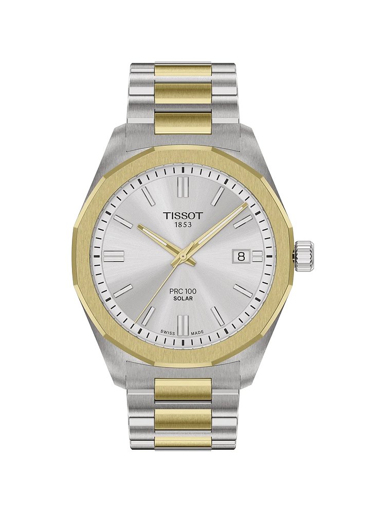 Tissot Tissot Herrenuhr PRC 100 Solar Quartz T1514222203100