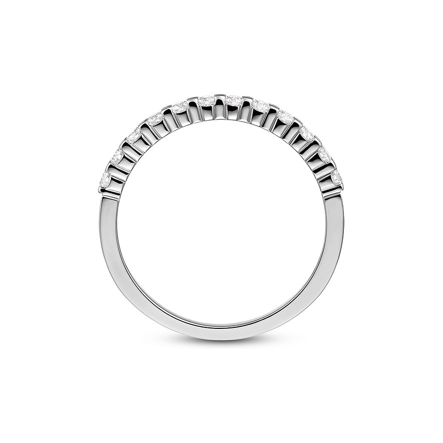 CHRIST Ring aus 585 Weißgold mit Diamanten.