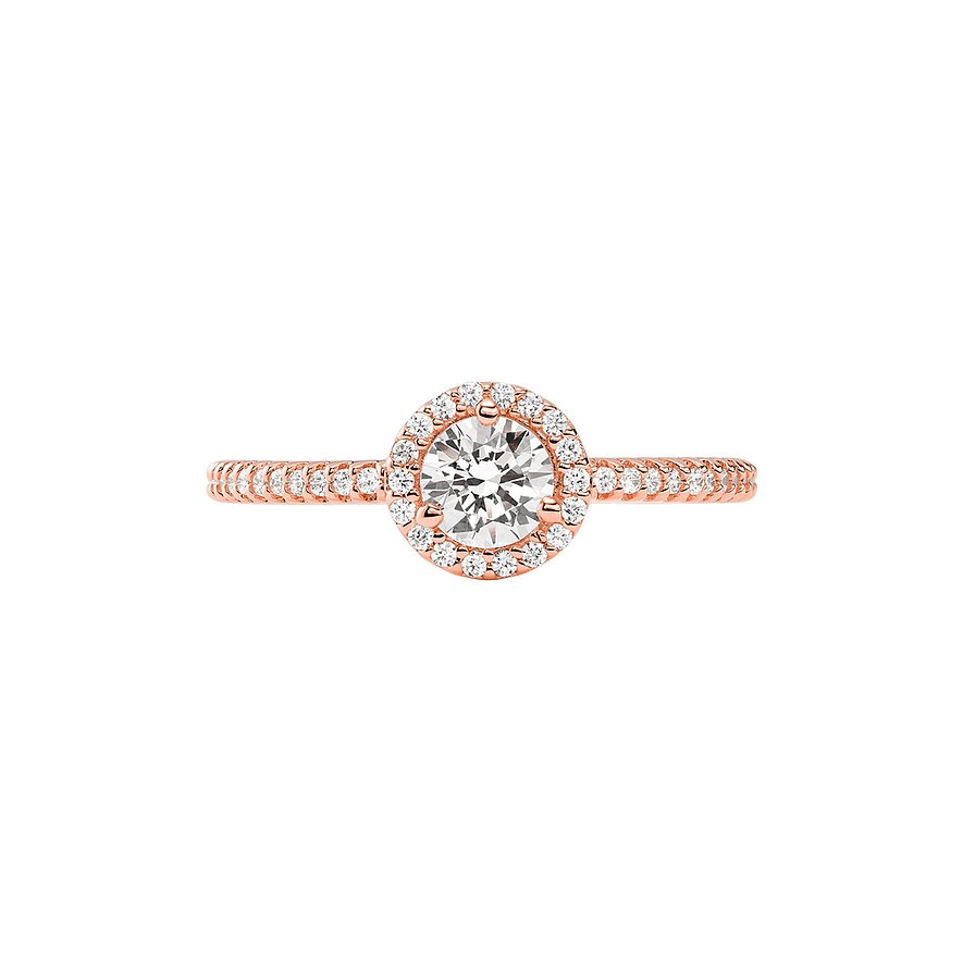 2. Chance - Michael Kors Damenring MKC1346AN791, Glasstein, Damen, 925er Silber, roségold, Größe: 55