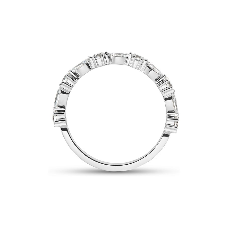 FAVS Ring aus 925er Silber mit Zirkonia.