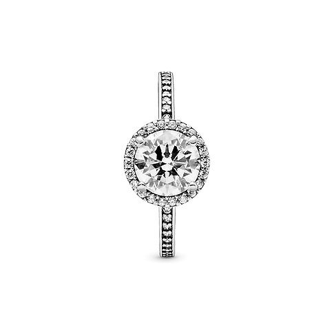 Pandora Ring aus 925er Silber mit Zirkonia.