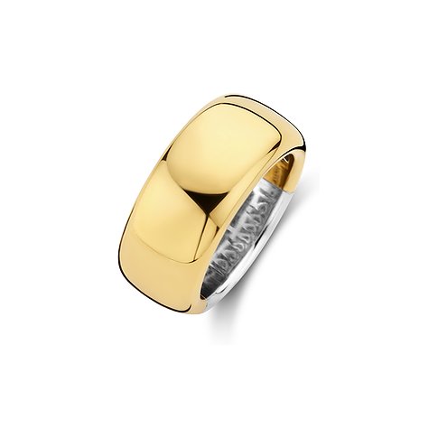 Ti Sento - Milano Ring aus 925er Silber, goldfarben und silberfarben.