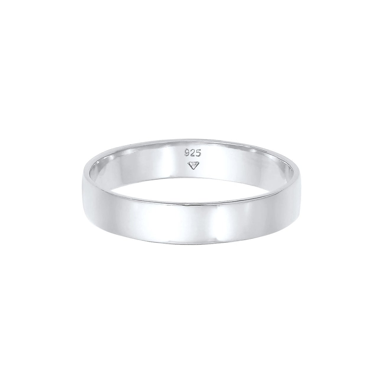 Kuzzoi Ring aus 925er Silber, schlicht und poliert.