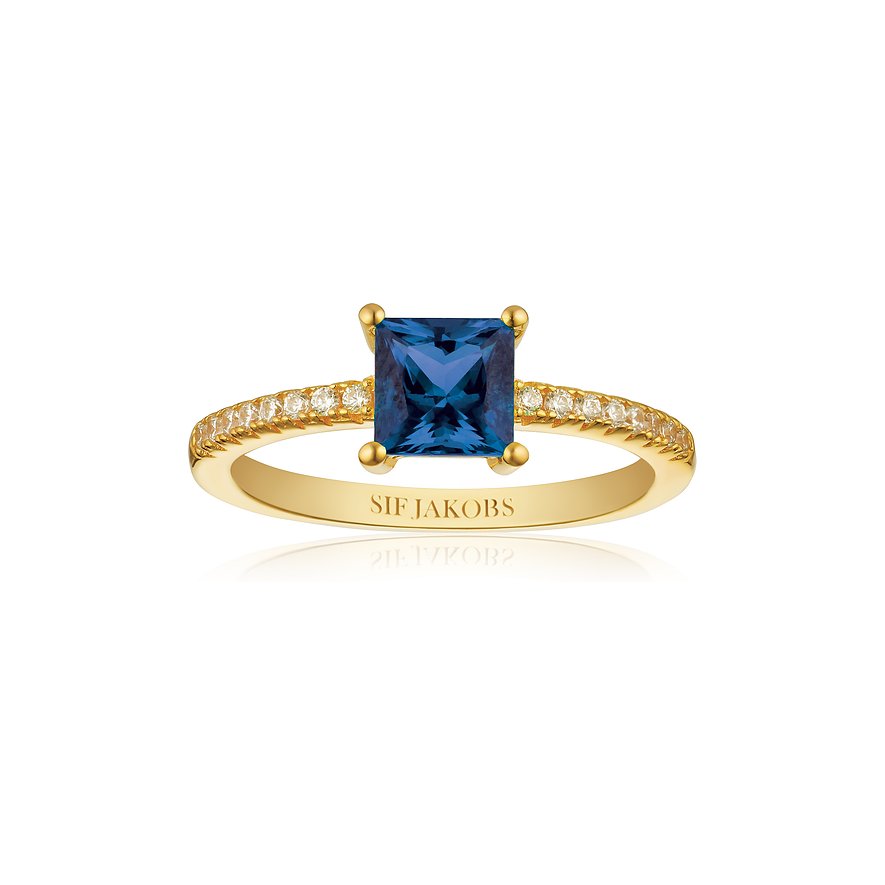 2. Chance - Sif Jakobs Jewellery Damenring SJ-R42280-BLCZ-YG-58