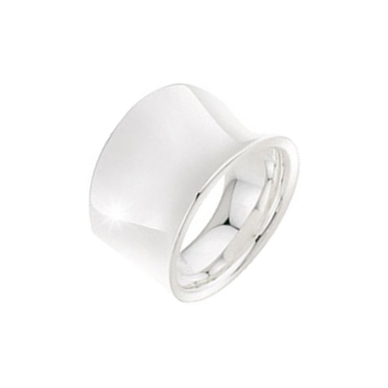 Quinn Ring aus 925er Silber, poliert.