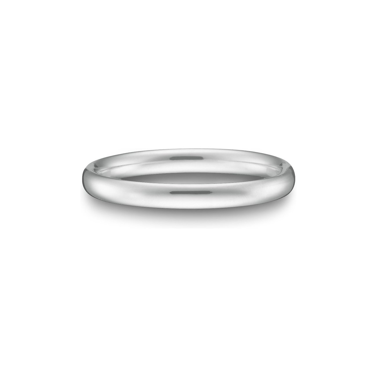 CHRIST Ring aus 375er Weißgold, ein schlichtes und glänzendes Schmuckstück, das elegant zur Geltung kommt.