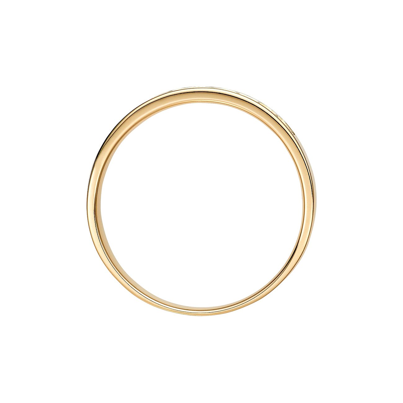 CHRIST Ring aus 585 Gelbgold mit Diamanten.