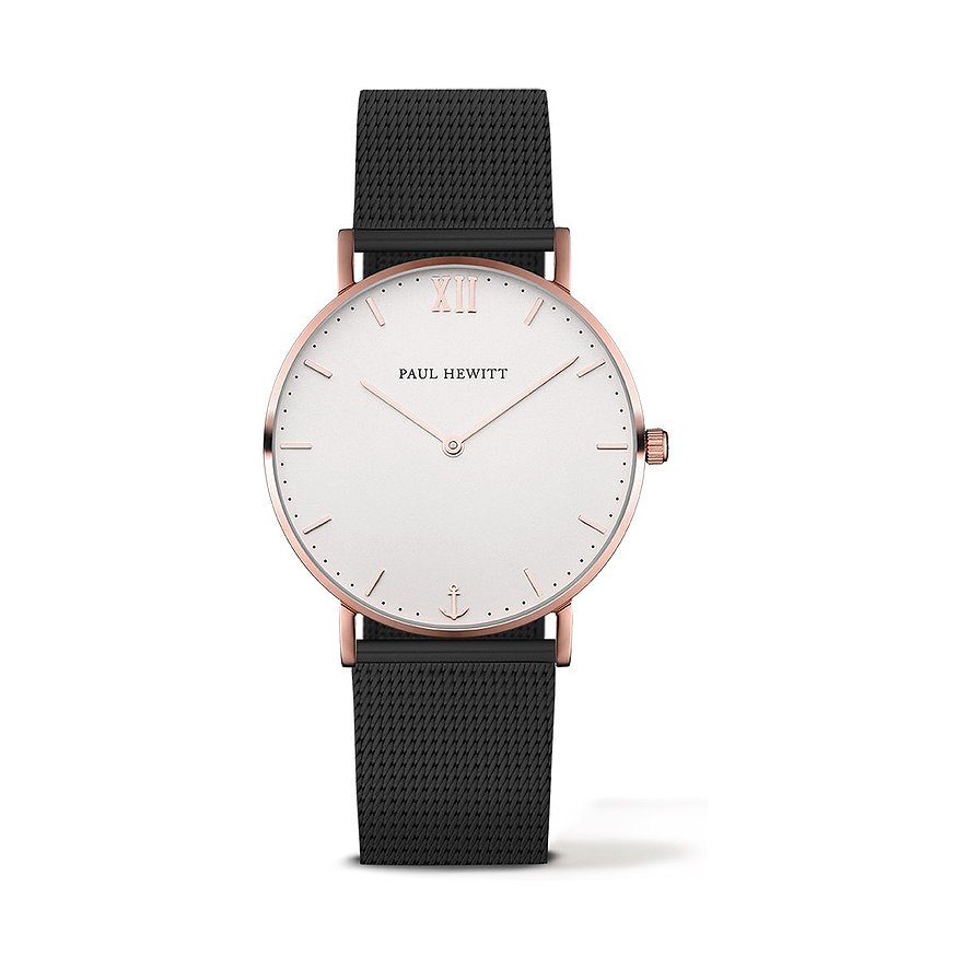 2. Chance - Paul Hewitt Herrenuhr PH-SA-R-St-W-5M, Unisex, Edelstahl, Armband: Edelstahl, Quarz, analog