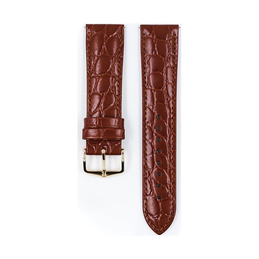 Hirsch Lederband Crocograin