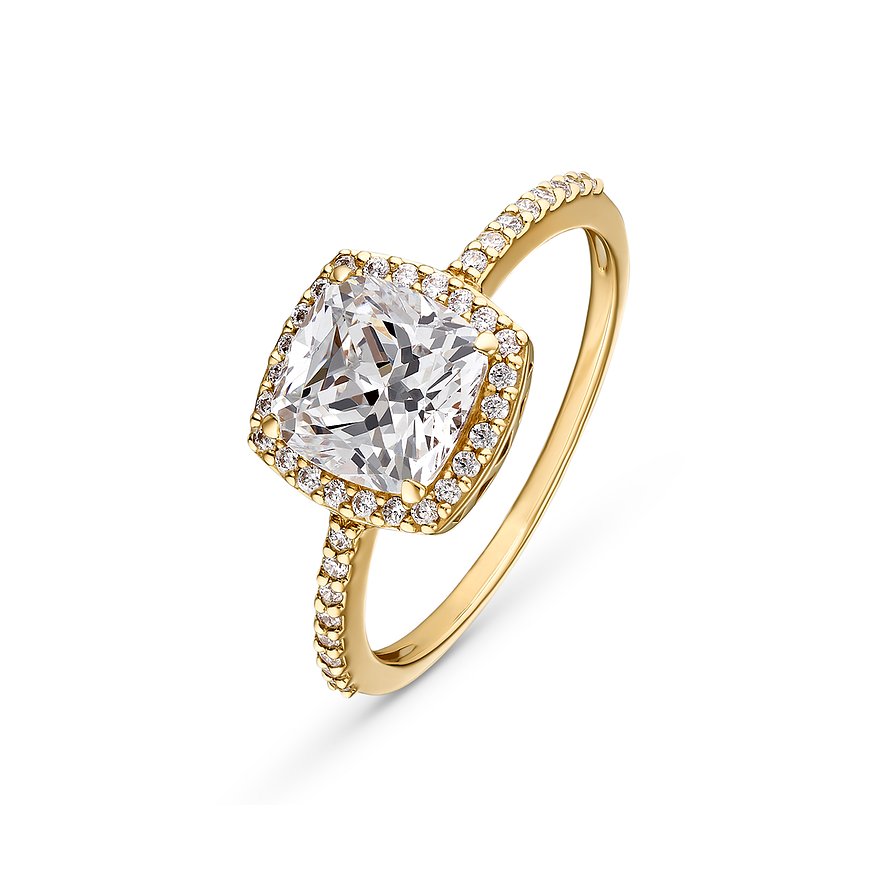 

FAVS Bague pour femme 87977234 375 Or jaune