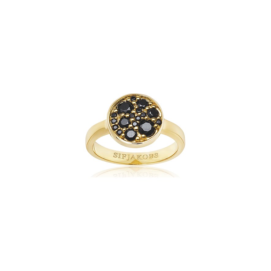 

Sif Jakobs Jewellery Damesring SJ-R1056-BK-YG-54 Zilver 925