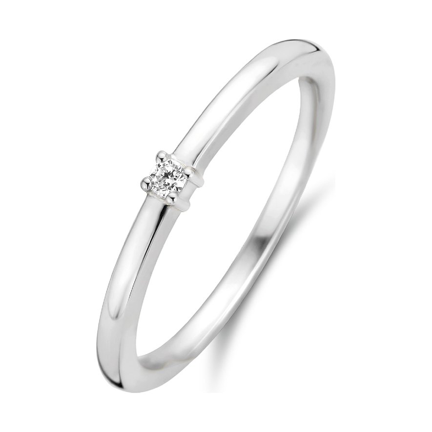 

Ti Sento - Milano Damesring 12210ZI/50 Zilver 925