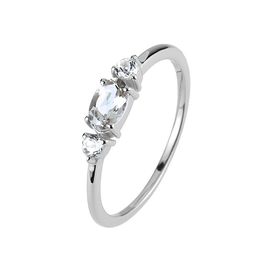 

Jacques Lemans Damesring SE-R113A58 Zilver 925