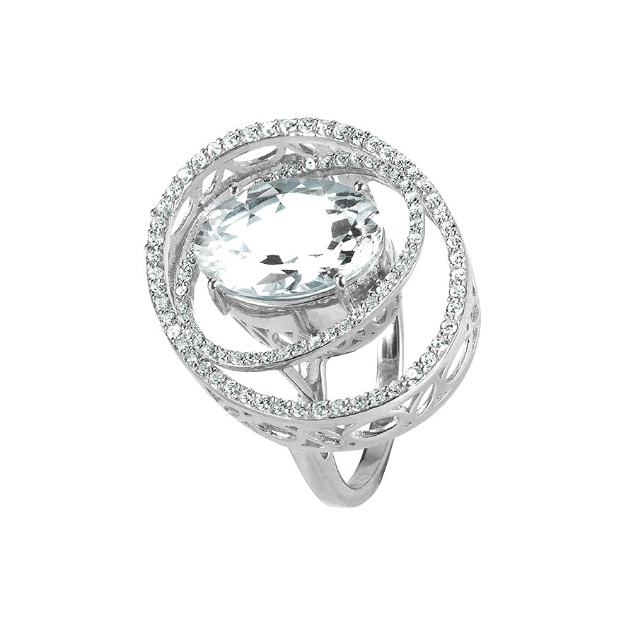 

Jacques Lemans Bague pour femme SE-R159A58 925 Argent