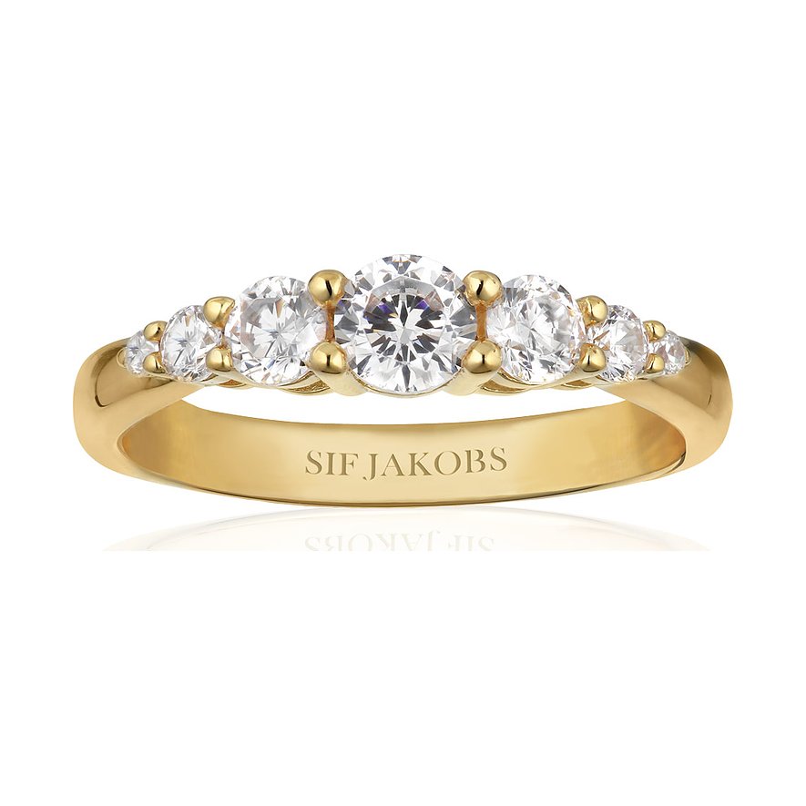 

Sif Jakobs Jewellery Damesring SJ-R42126-CZ-SG-58 Zilver 925
