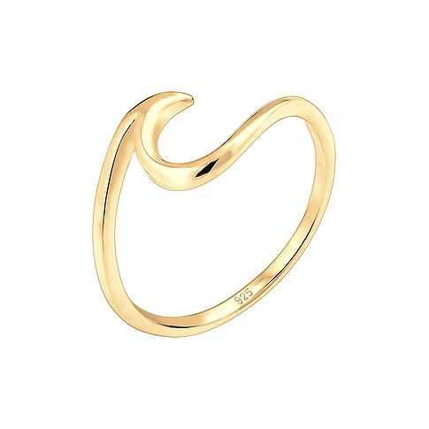 Dames Sieraden voor voor Ringen voor Elli Damesring in het Metallic 
