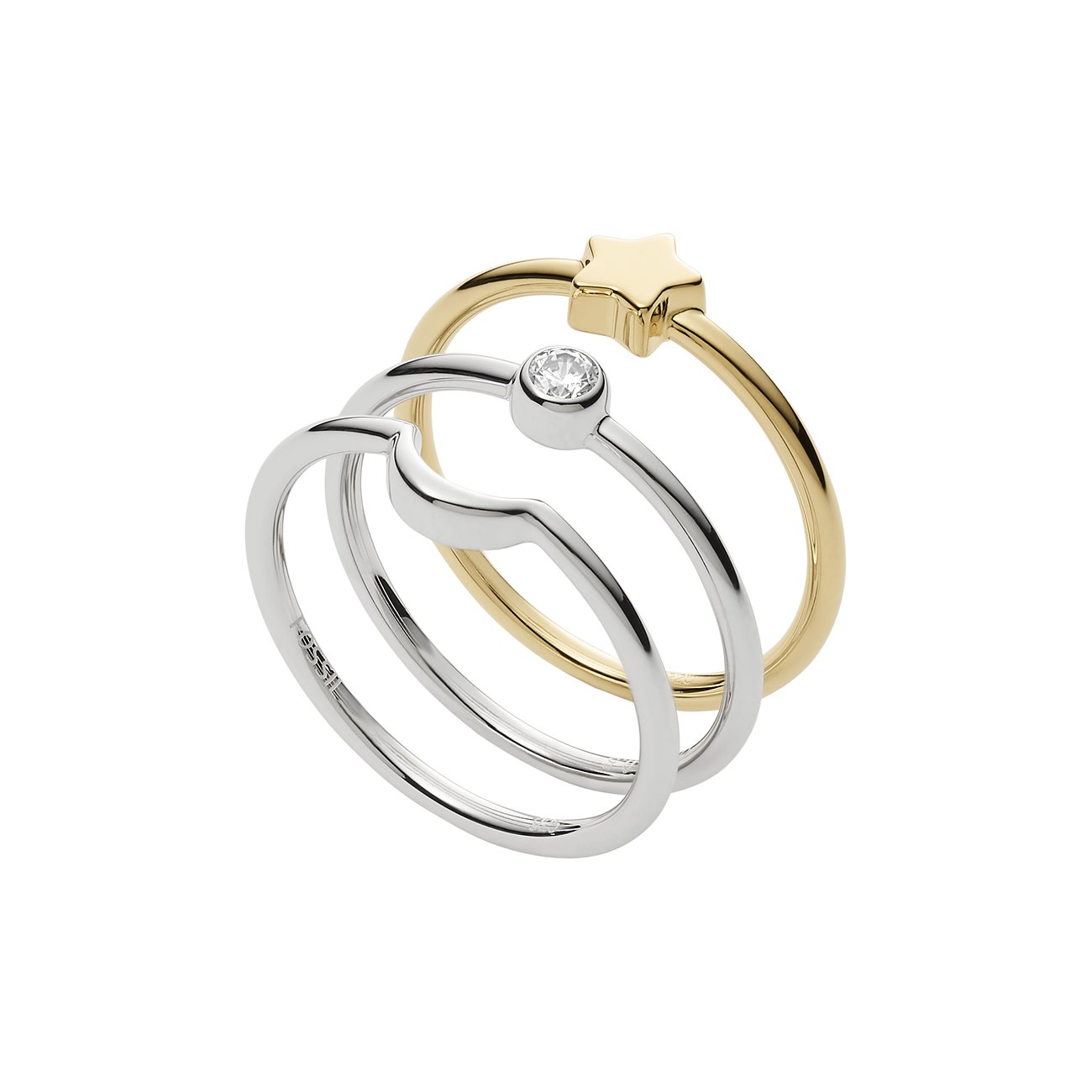 Fossil Damenring