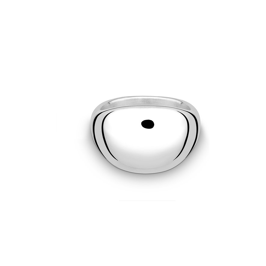 Quinn Damenring, Damen, 925er Silber, silber, Größe: 56
