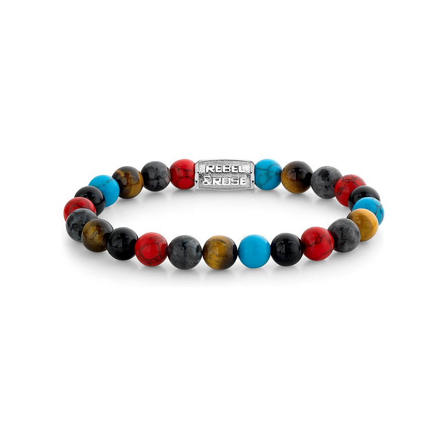 rebel & rose bracelet rr-80083-s-m gemme