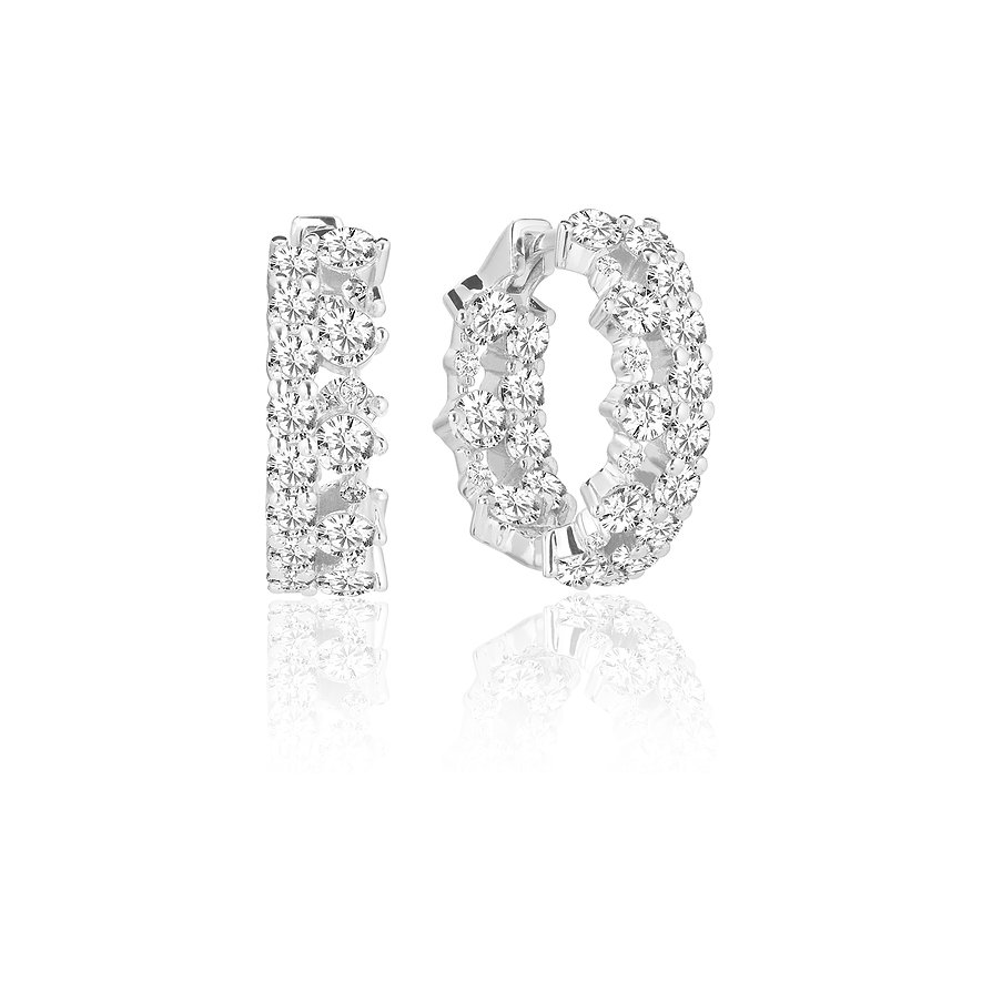 Sif Jakobs Jewellery Créoles SJ-E2363-CZ 925 Argent