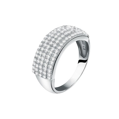 CHRIST Ring aus 925er recyceltem Silber mit Zirkonia.