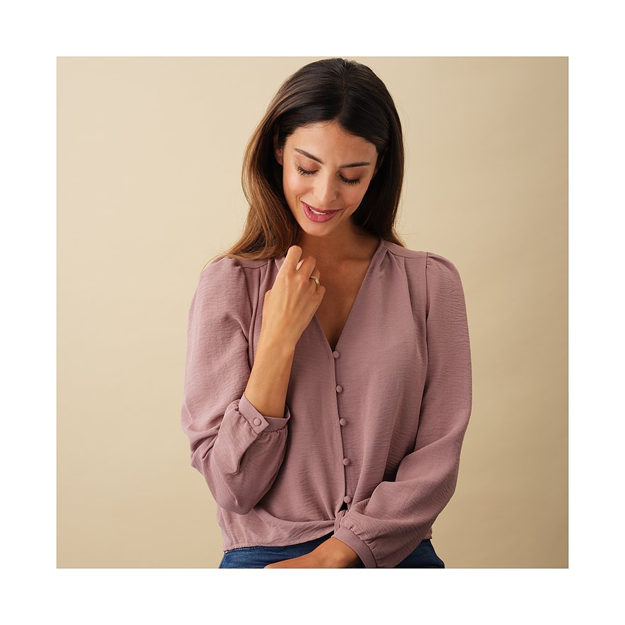 CHRIST Ring aus 585 Gelbgold mit drei schmalen Bändern.